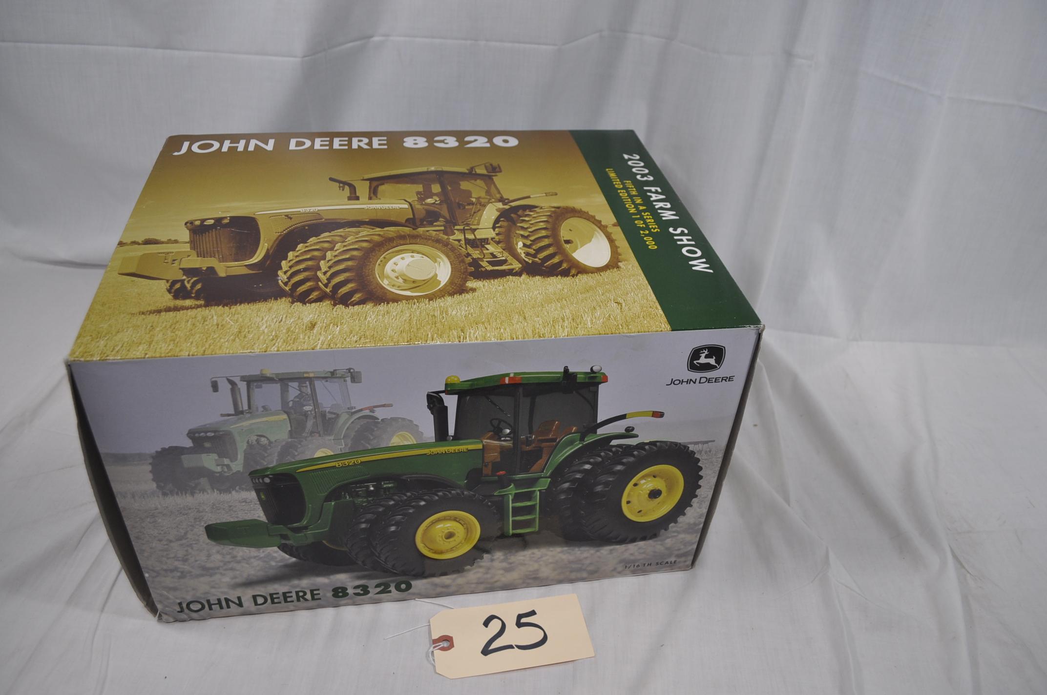 John Deere 8320 Farm Show - Fifth in a Series - Limited Edition - 1/16th scale