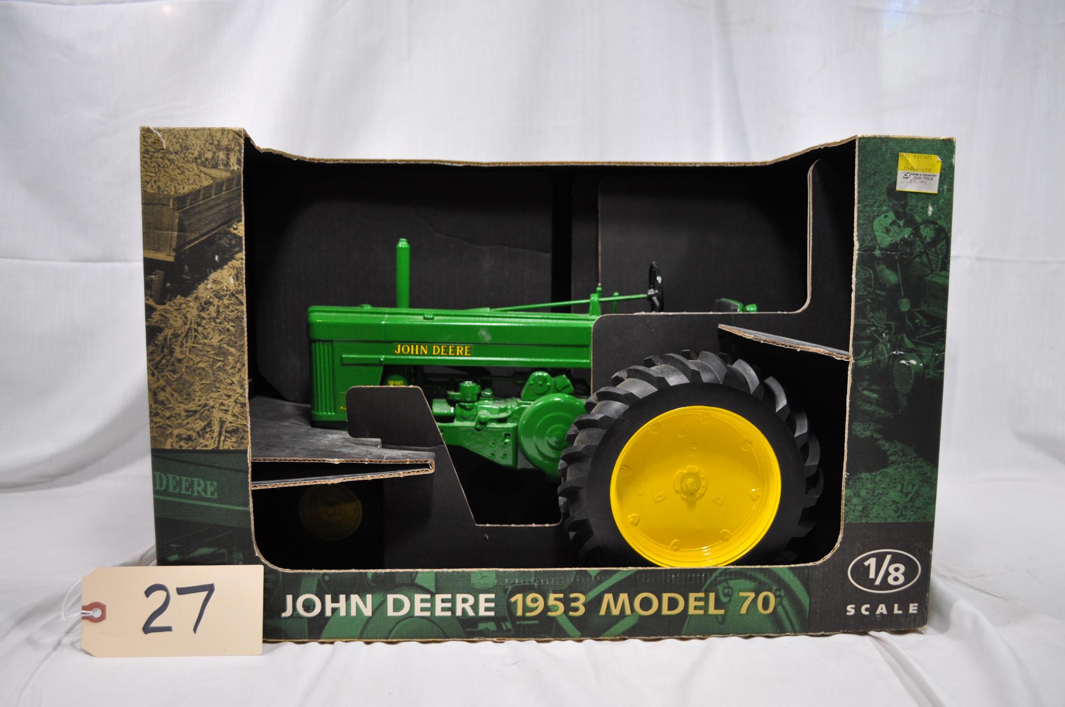 John Deere 1953 Model 70 - 1/8th scale  - new in box