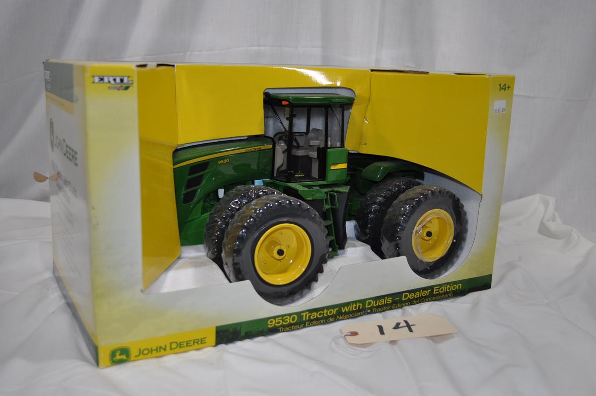 Ertl John Deere 9530 Dealer Edition with duals - 1/16th scale