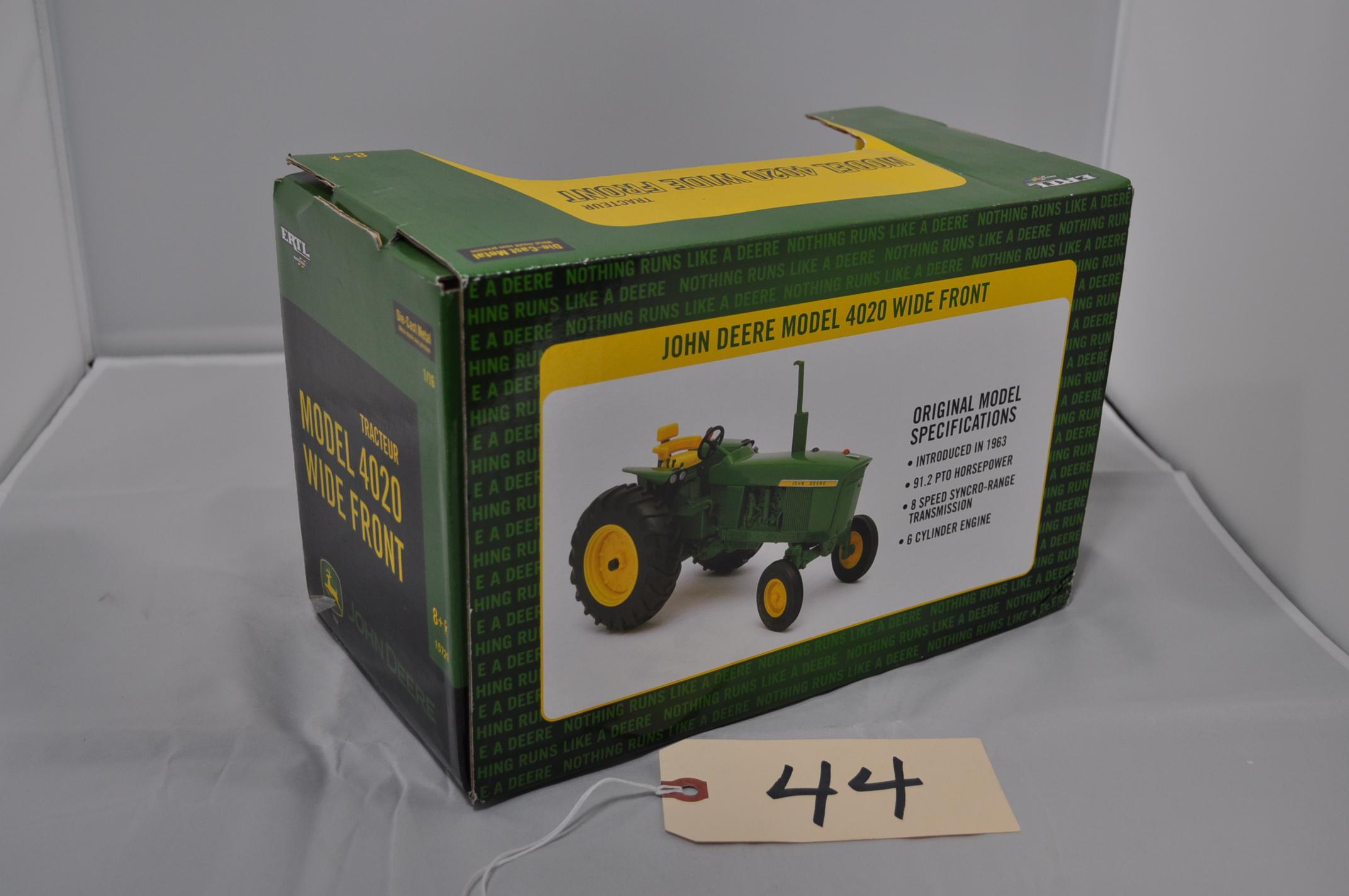 Ertl John Deere 4020 wide front - 1/16th scale