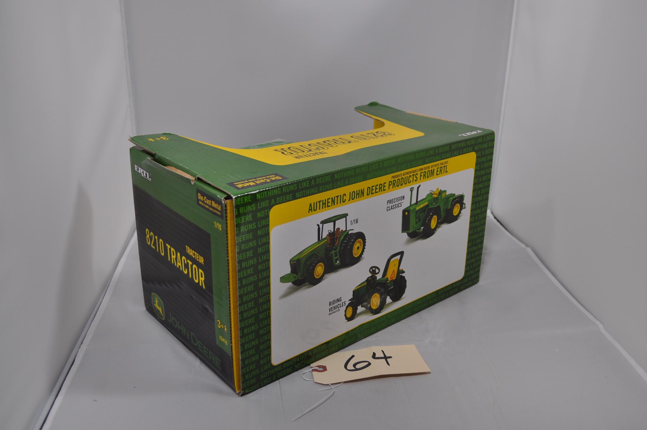 Ertl John Deere 8210 - 1/16th scale