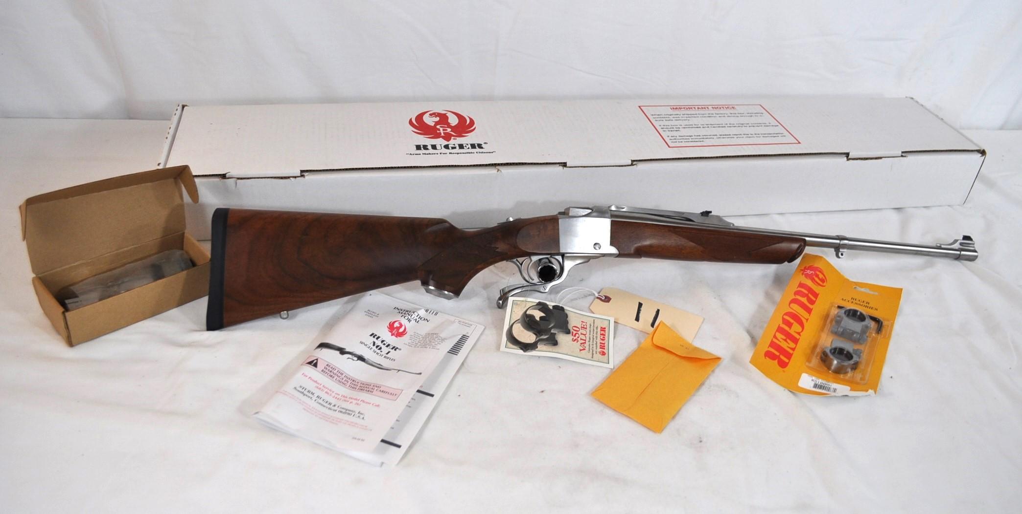 Ruger No.1 K1A .257 Roberts - Looks NIB - Stainless -Model 11316 - Ser # 134-11867