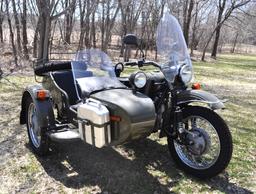 2002 Ural Patrol Motorcycle with Side Car - 01224 Kilometers