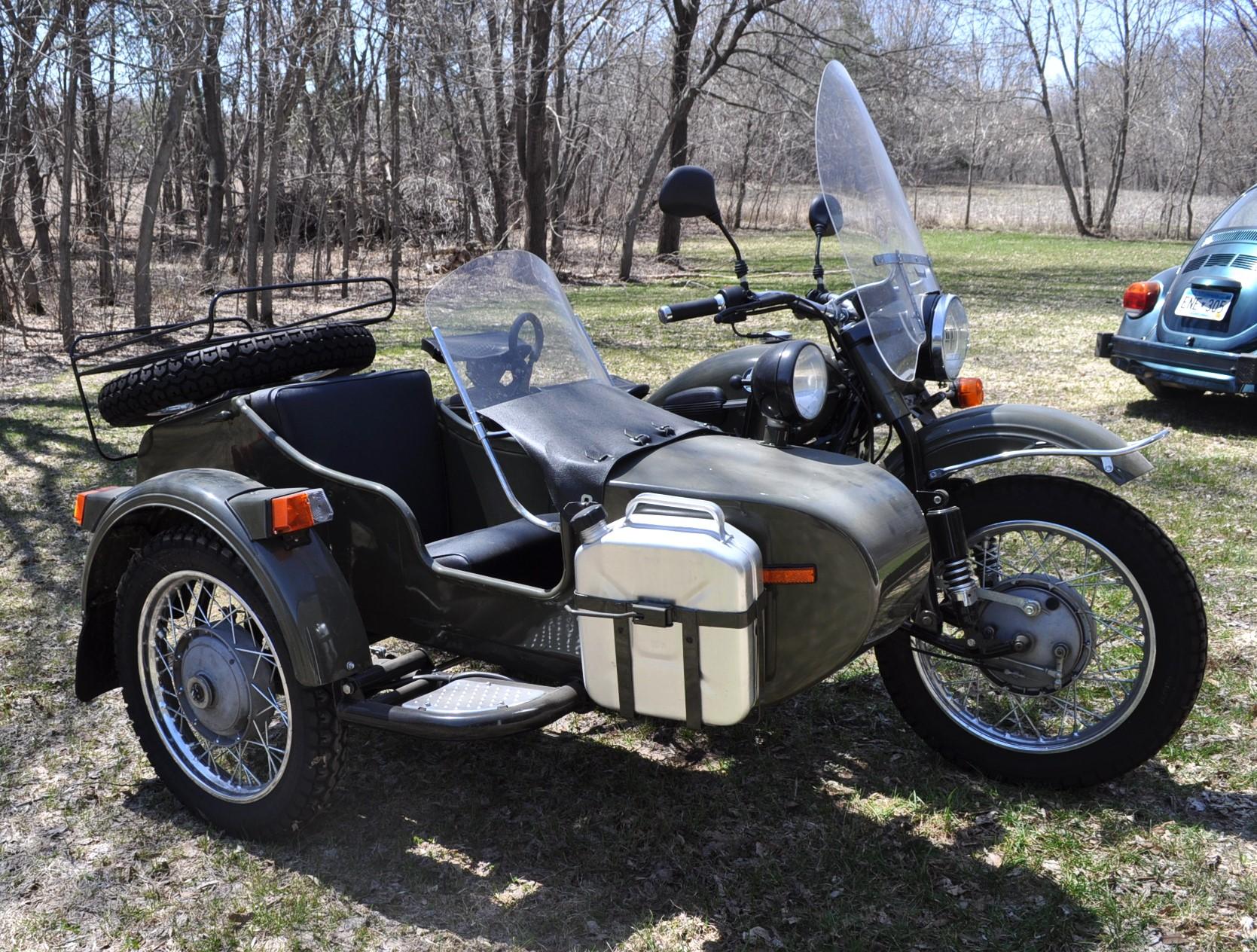 2002 Ural Patrol Motorcycle with Side Car - 01224 Kilometers