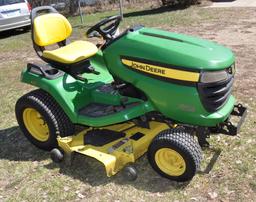 John Deere X534 Lawn Mower - 54-inch - Multi-Terrain - 4 wheel Steer