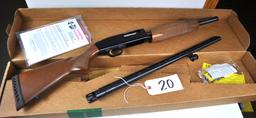 Mossberg 20 ga shotgun & box - Model 500 Pump Crown Grade