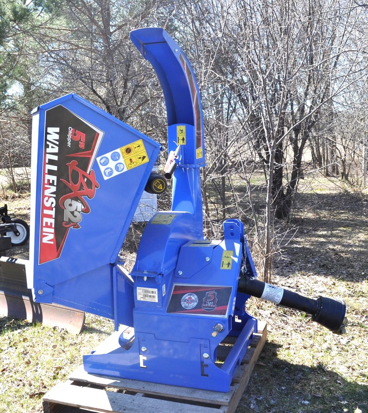 Wallenstein BX52S 5-inch Wood Chipper