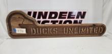 Ducks Unlimited Sign