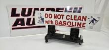 Do Not Clean With Gasoline Sign