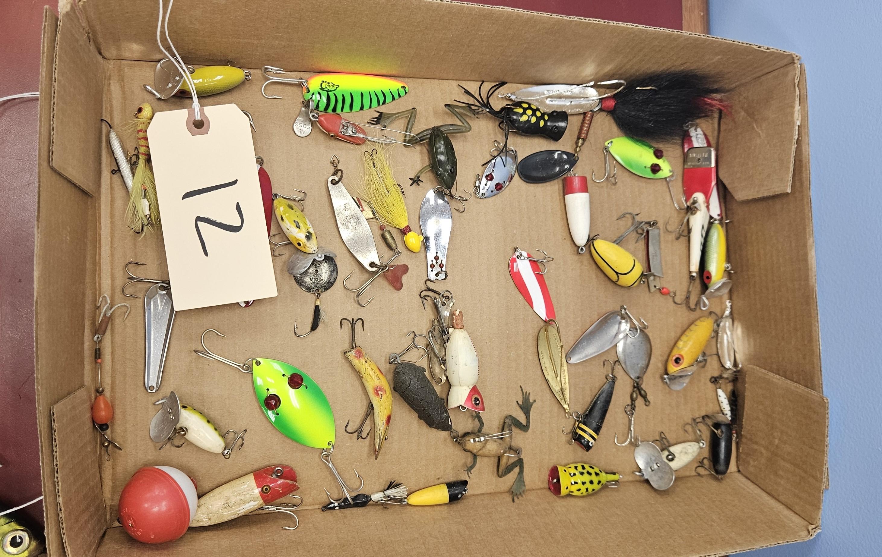 Assortment of Fishing Lures