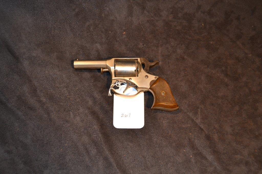 Unknown 5 shot revolver believed to be .32 cal. S/N: 244