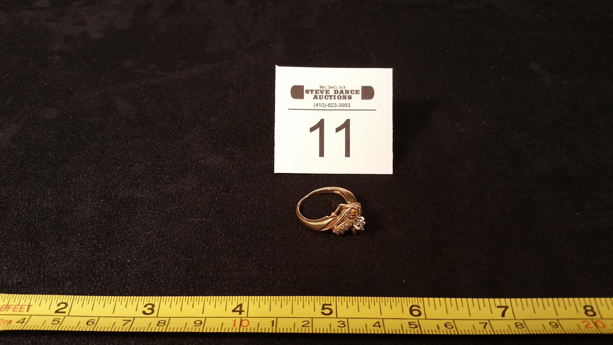 14K Yelow Gold Engagement Ring