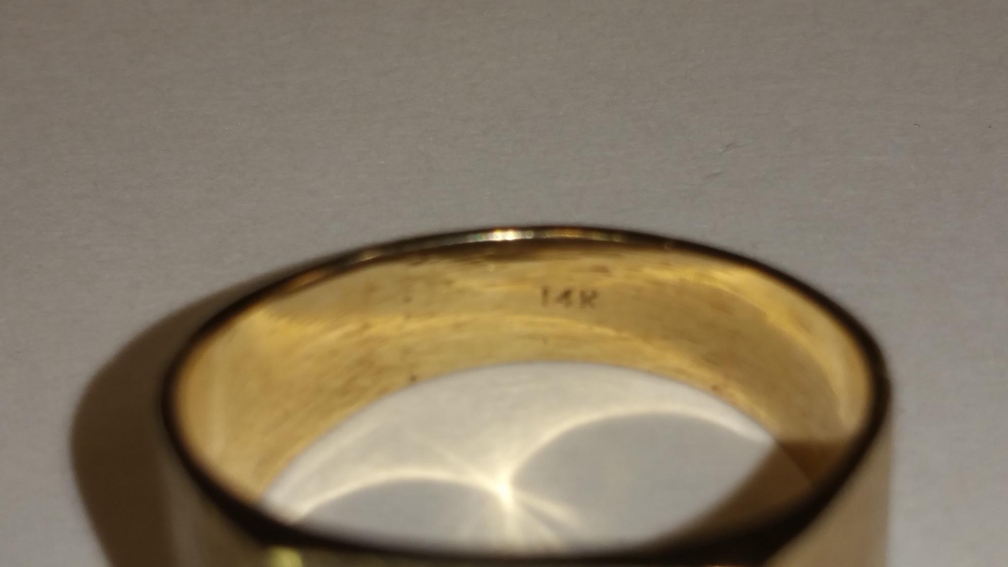 14K Yellow Gold Ring