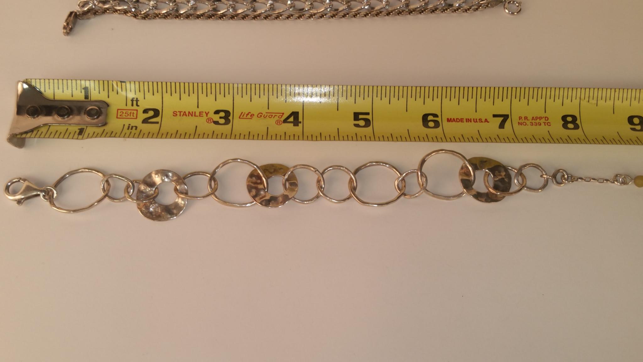 5 Sterling Silver Bracelets