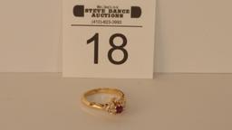 14K Yellow Gold Ring