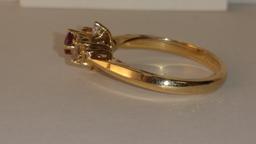 14K Yellow Gold Ring