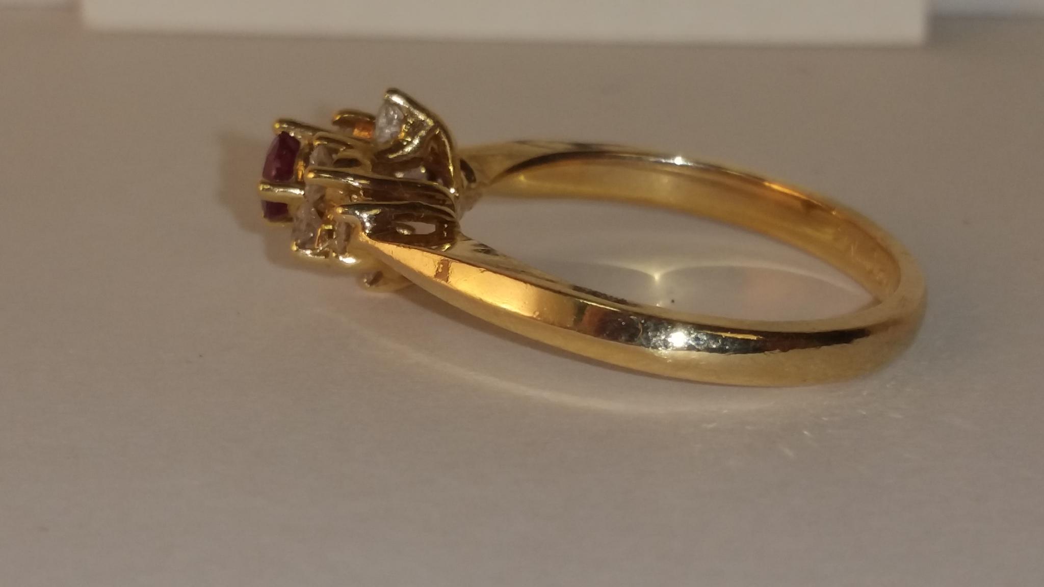 14K Yellow Gold Ring