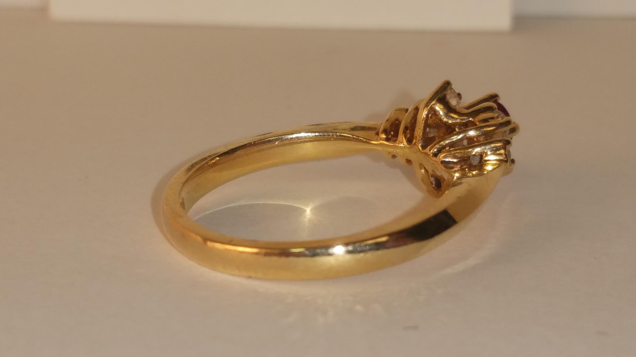 14K Yellow Gold Ring