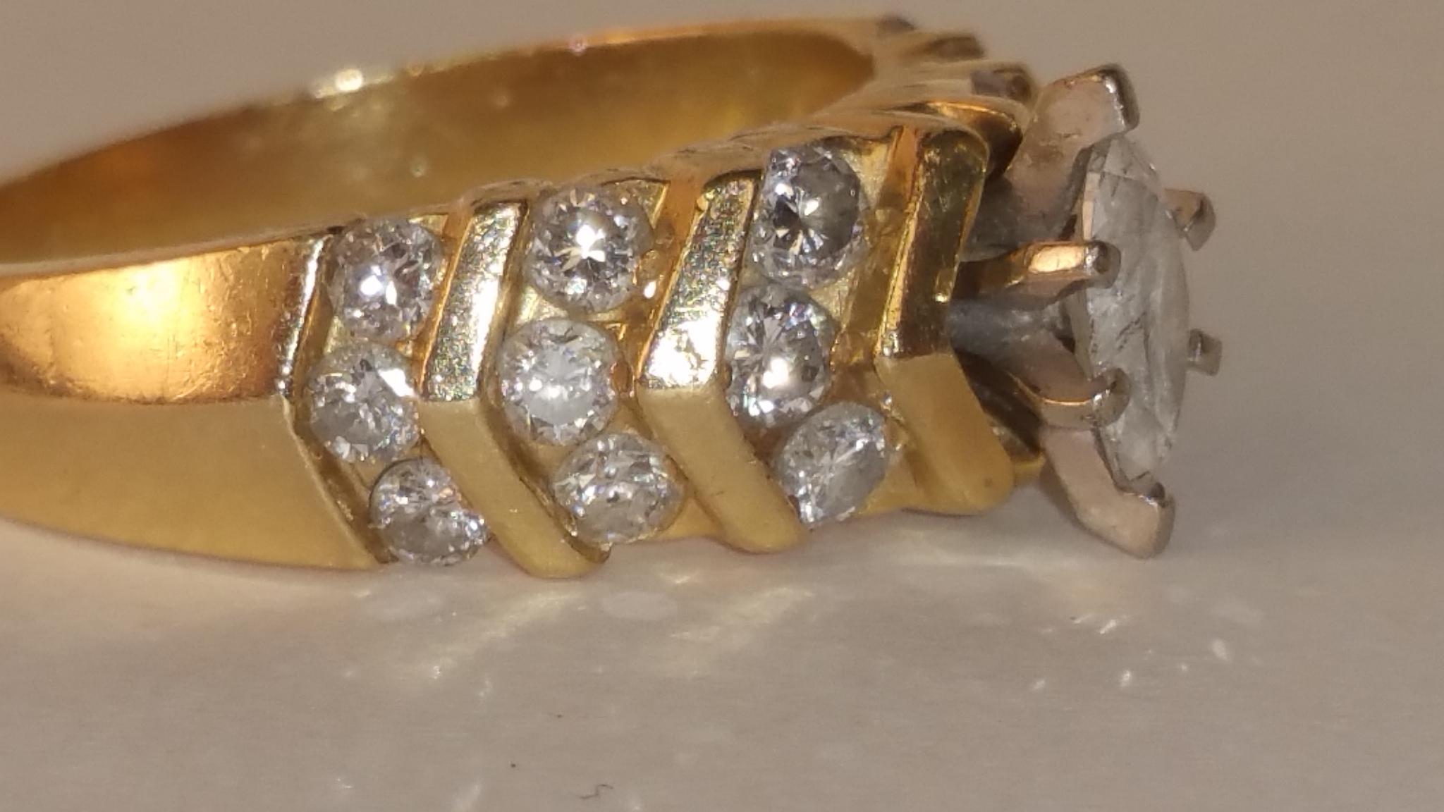 14K Yellow Gold Ring