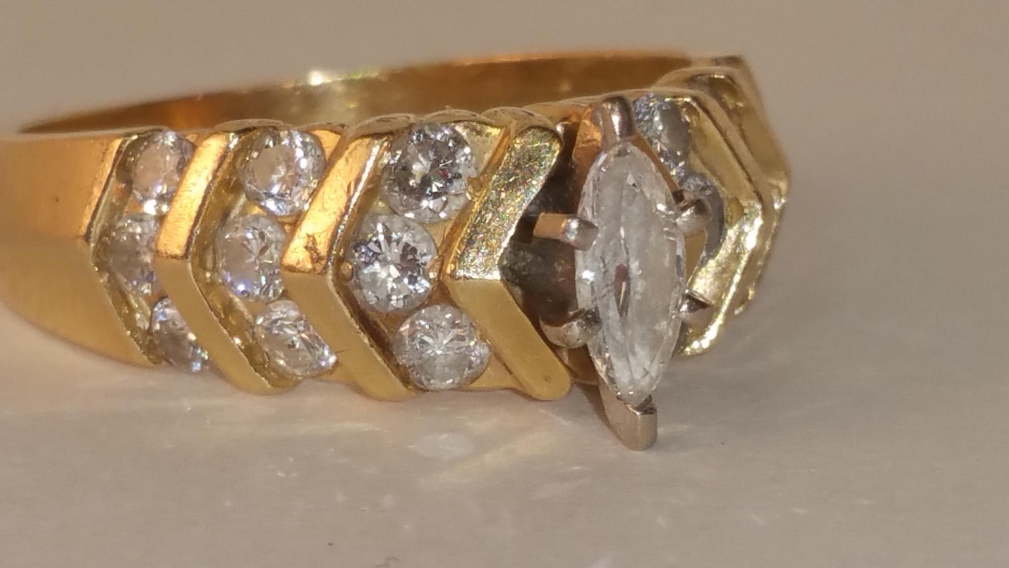 14K Yellow Gold Ring