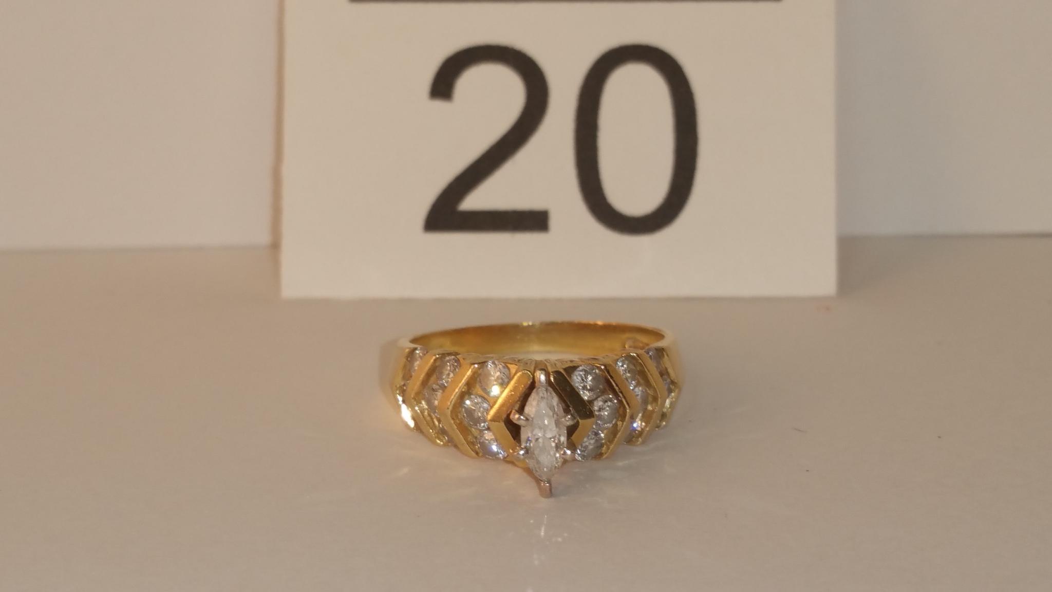 14K Yellow Gold Ring