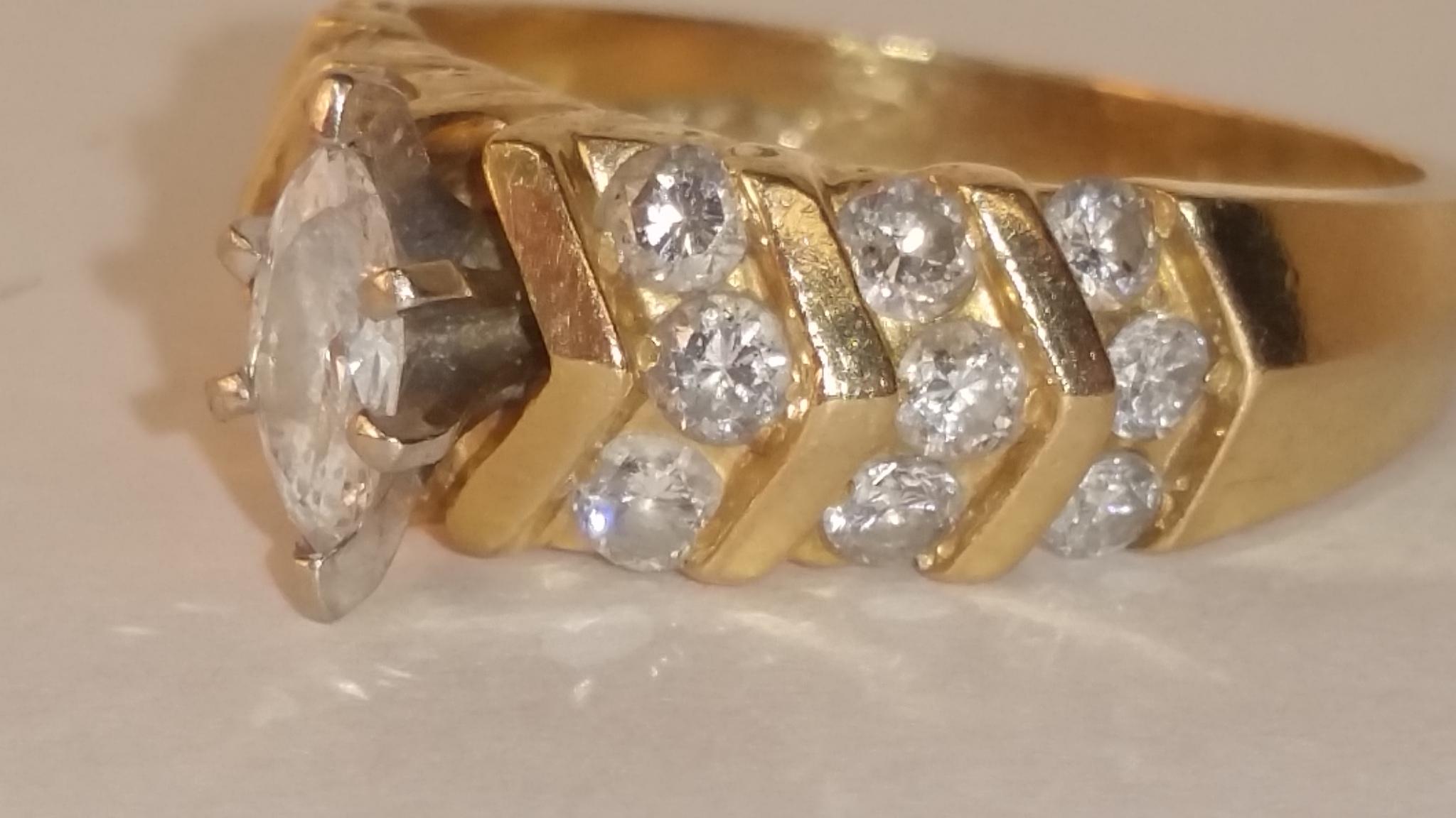 14K Yellow Gold Ring