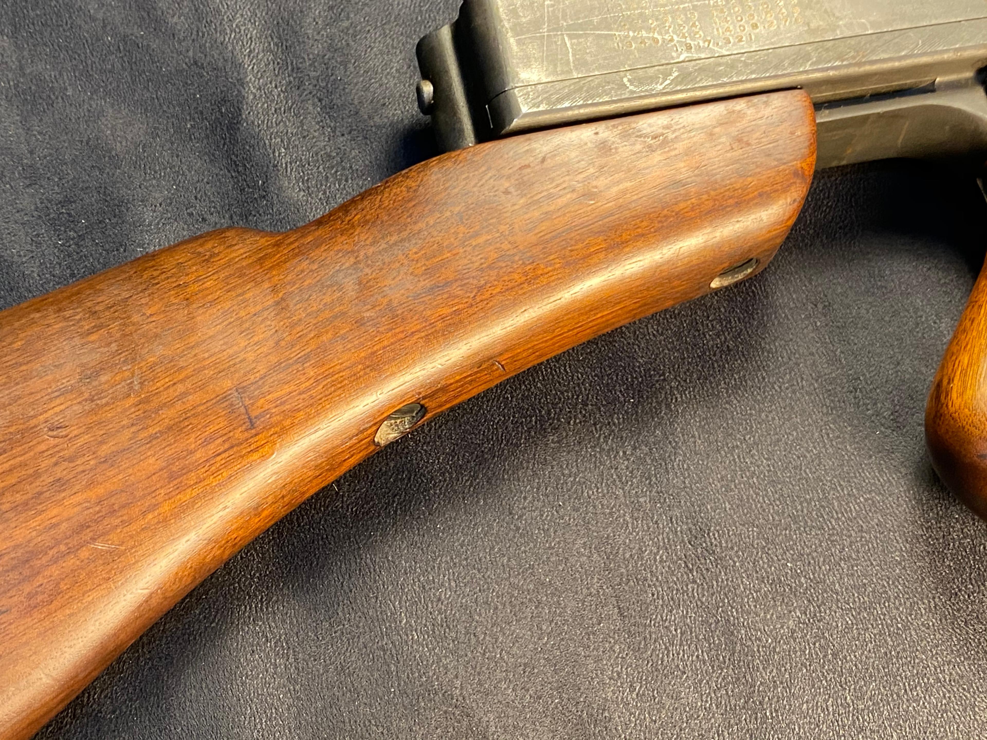 Deactivated Auto-Ordanance Model 1928A1 Sub-Machine Gun