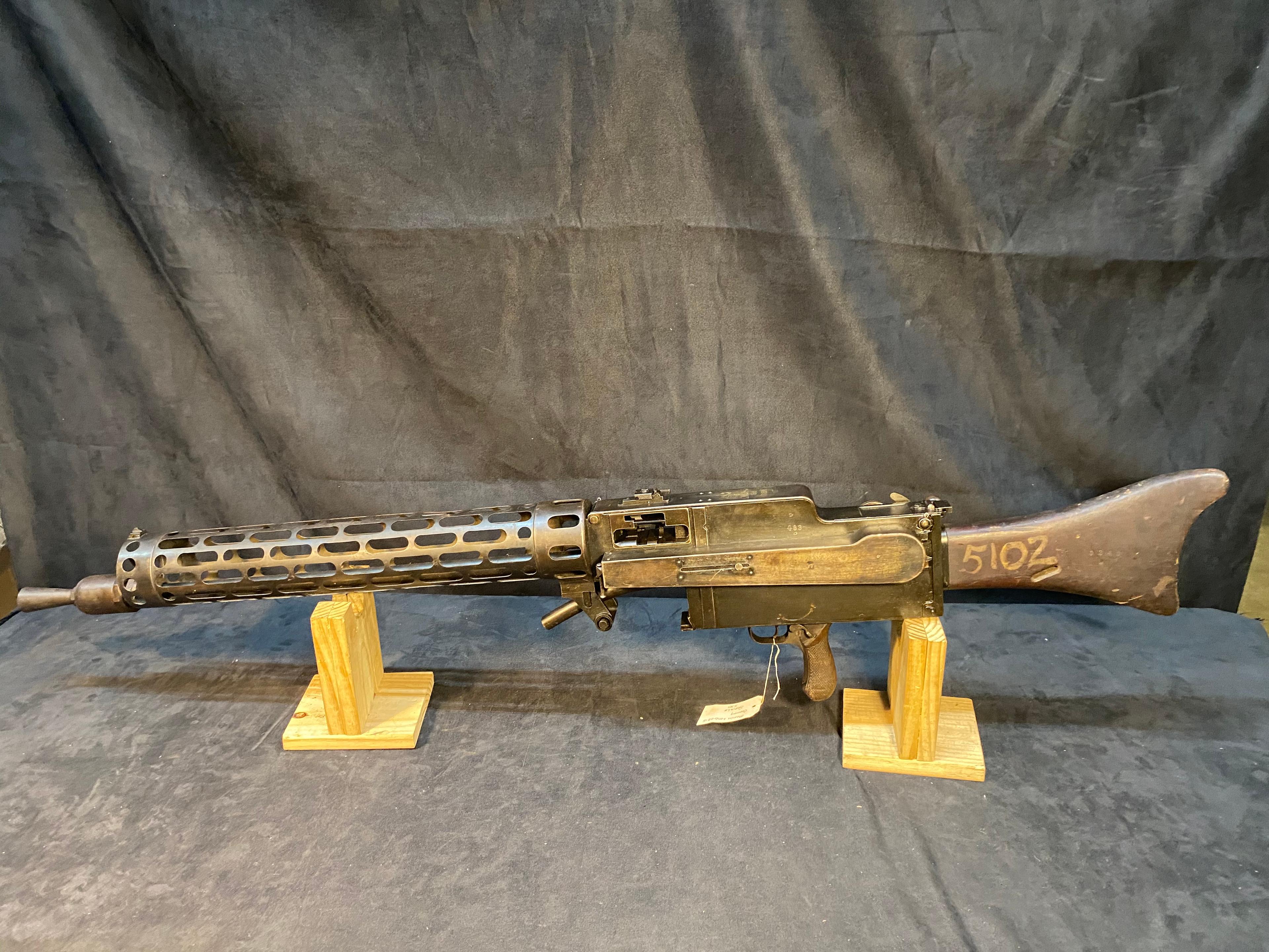 Deactivated LMG 08/15 Machine Gun