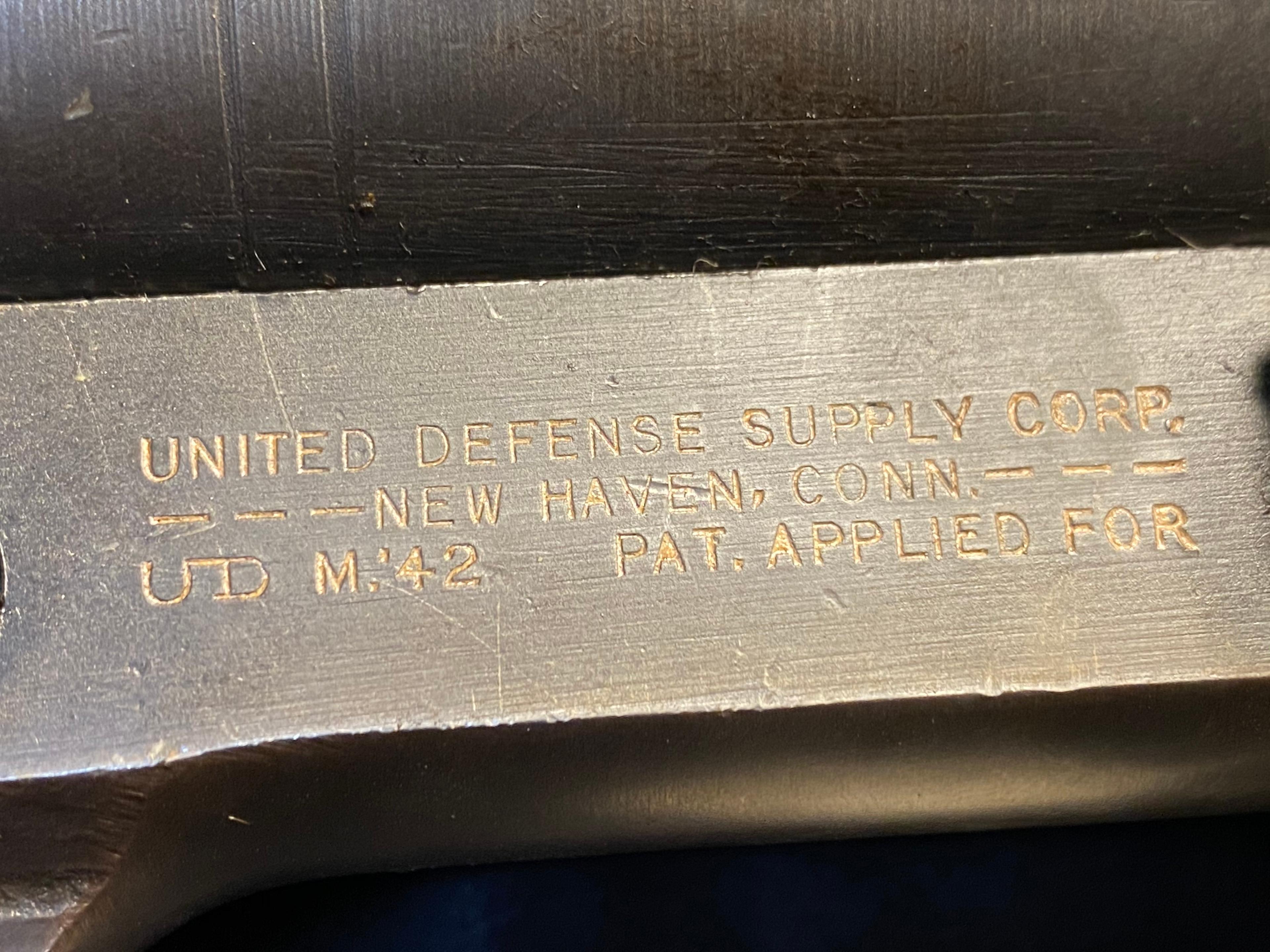 United Defense M42 *Barrell Not Live* Sub-Machine Gun