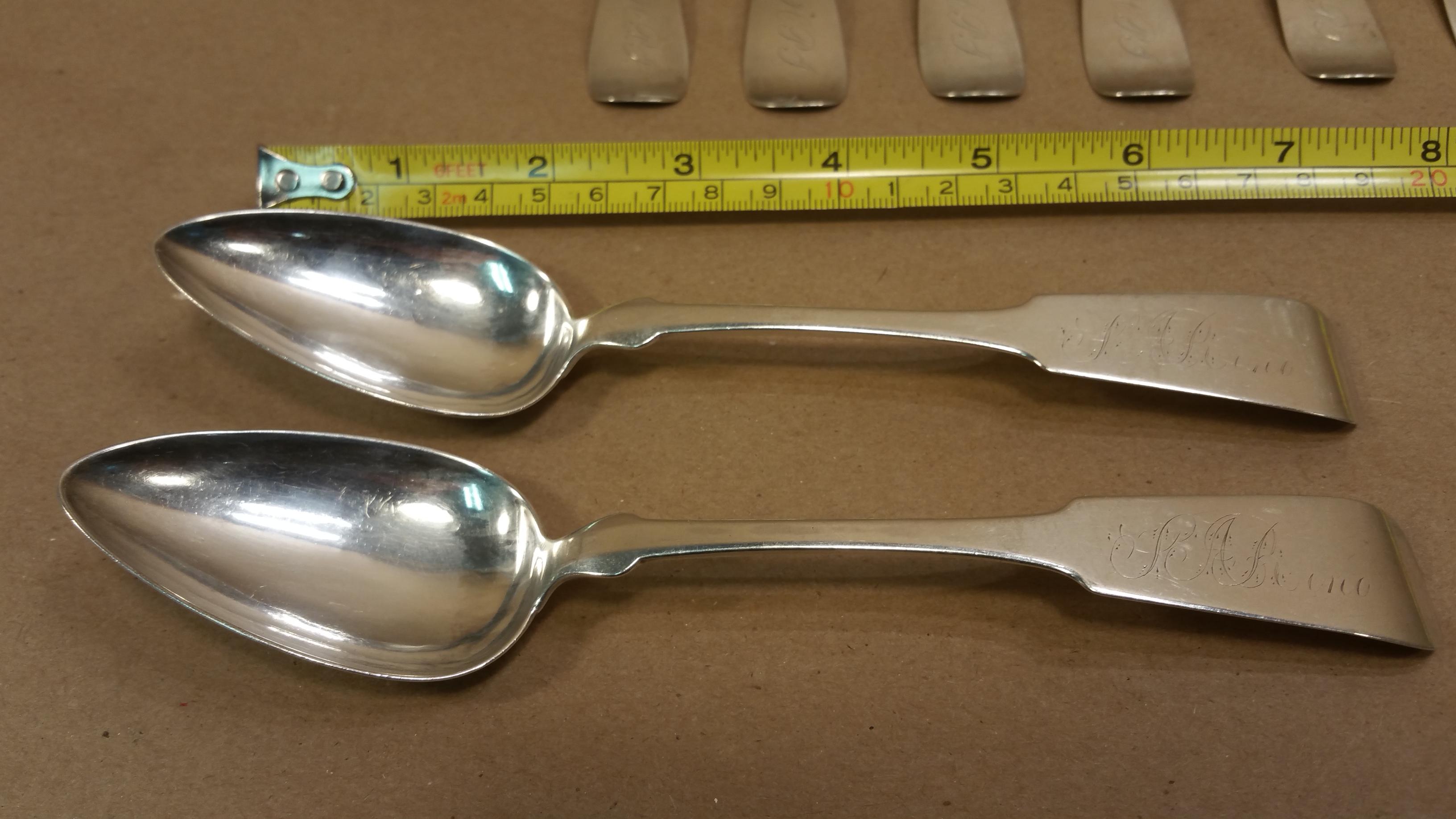 8 Silver Spoons