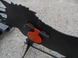 Unused Wild Boar Shooting Target w/ Heart Flapper, AR500 3/8in Steel
