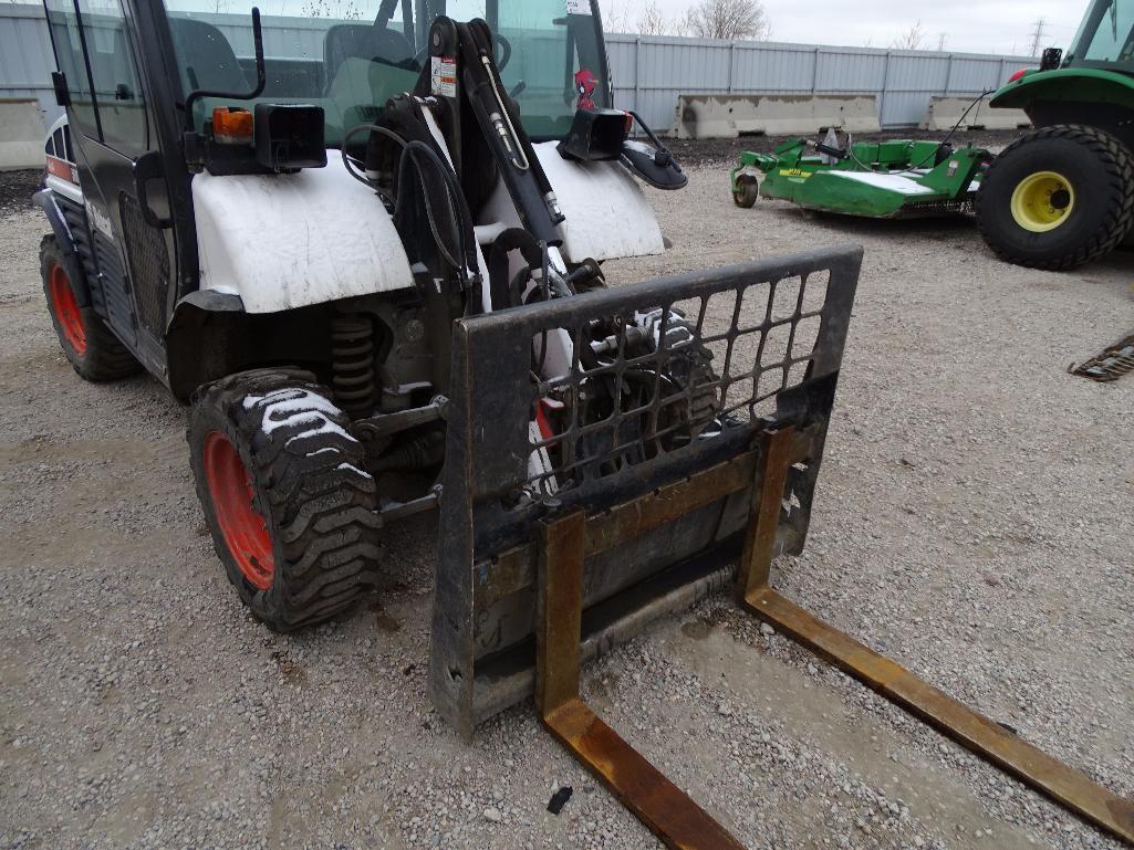 2014 Bobcat 5610 4WD Toolcat, Enclosed Cab w/ A/C, High Flow, Front & Rear Hydraulics, Forks,