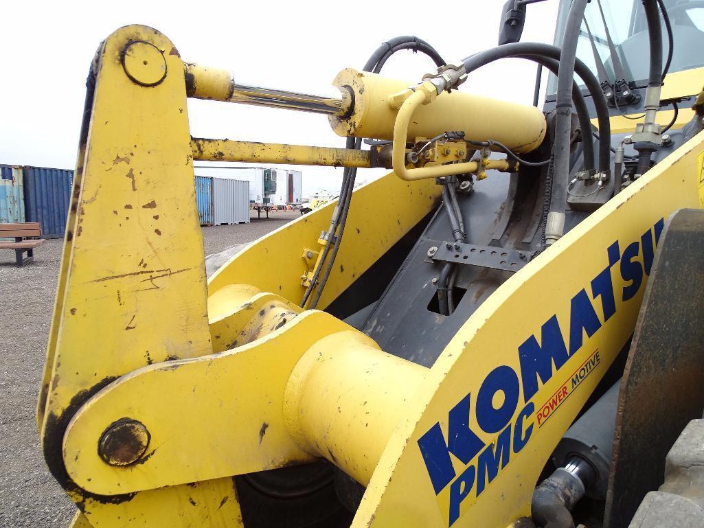 2008 Komatsu WA200-5 Wheel Loader, Cab w/ A/C & Heat, 3rd Valve, Quick Coupler, 20.5-R25 Tires,