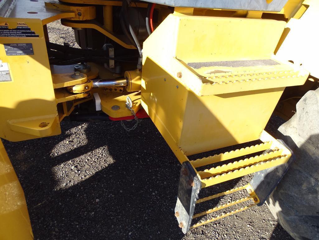 2004 John Deere 344H Wheel Loader, Quick Coupler, 17.5R25 Tires, County Unit, Hour Meter Reads: