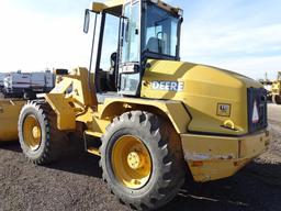 2004 John Deere 344H Wheel Loader, Quick Coupler, 17.5R25 Tires, County Unit, Hour Meter Reads: