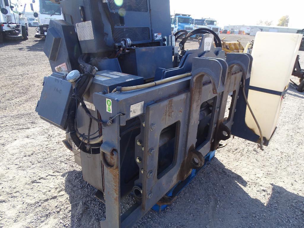 Road Hog RH4075 Roto-Mill Attachment To Fit Wheel Loader w/ Remote, 40in Cut, John Deere Diesel,