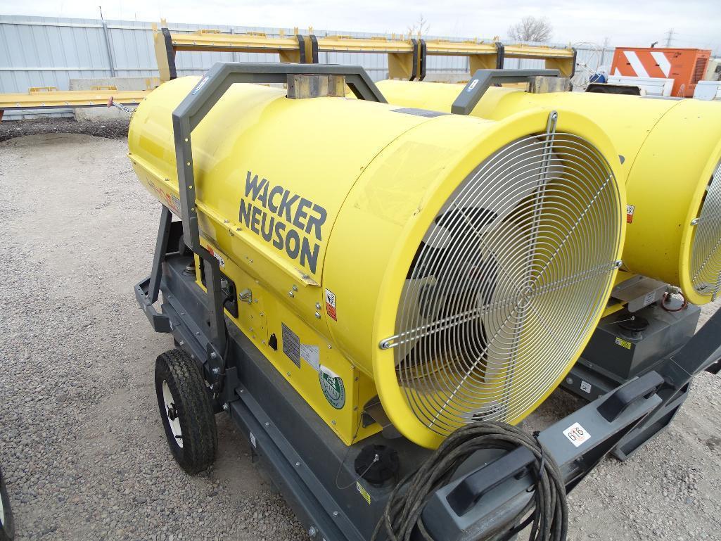 2014 Wacker/ Neuson H1400-HD-D, Diesel Fueled Heated, Mounted on Wheels, 346,000 BTU, S/N: 20257436