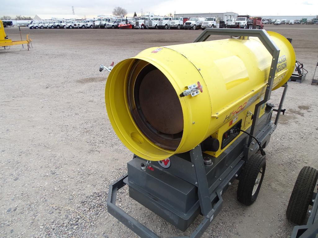 2014 Wacker/ Neuson H1400-HD-D, Diesel Fueled Heated, Mounted on Wheels, 346,000 BTU, S/N: 20257438,