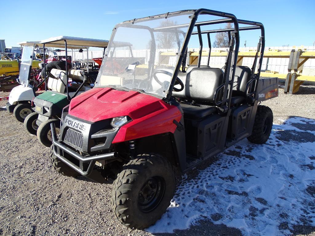 2013 Polaris Ranger 4x4 Truckster, Not Running, Engine in Bed, VIN: 4XAWH50A3DE217020