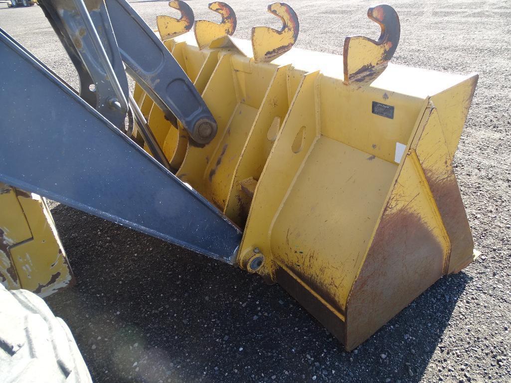 2010 John Deere 710J 4WD Loader/Backhoe, Extendahoe, Auxiliary Hydraulics, EROPS, A/C & Heat, 24in