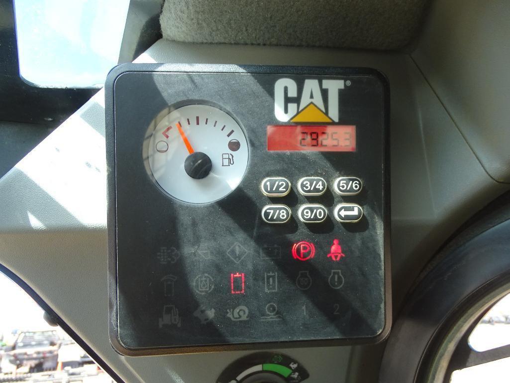 2015 Caterpillar 272D Skid Steer Loader, Enclosed Cab w/ Heat & A/C, Auxiliary Hydraulics, Joystick