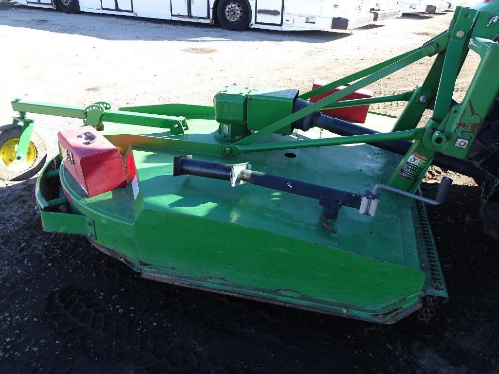 2005 John Deere 5525 4WD Agricultural Tractor, Enclosed Cab w/ Heat & A/C, PTO, 3-Pt, John Deere MX6