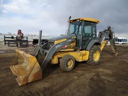 2007 John Deere 310J 4WD Loader/ Backhoe, Extendahoe, Auxiliary Hydraulics, Front Quick Coupler,