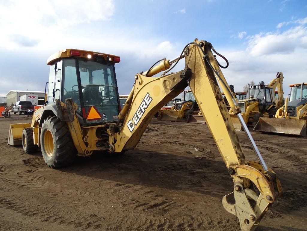 2007 John Deere 310G 4WD Loader/Backhoe, EROPS, No Hoe Bucket, Hour Meter Reads: 4641, S/N: