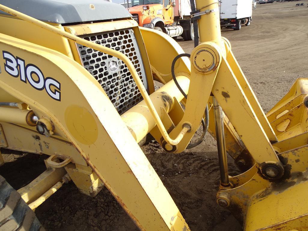 2007 John Deere 310G 4WD Loader/Backhoe, EROPS, No Hoe Bucket, Hour Meter Reads: 4641, S/N: