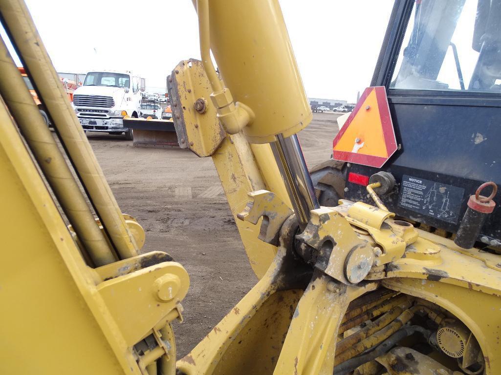 2000 Caterpillar 446B 4WD Loader/ Backhoe, Buckets & Forks, Front Quick Coupler, Turbo, EROPS, 24in