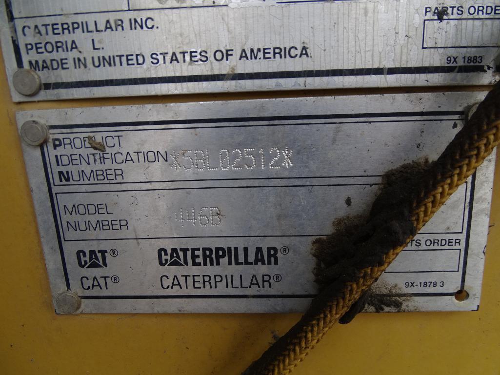 2000 Caterpillar 446B 4WD Loader/ Backhoe, Buckets & Forks, Front Quick Coupler, Turbo, EROPS, 24in