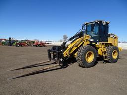 2008 Caterpillar 924H Wheel Loader, Cab w/ Heat & A/C, 8' Forks, Quick Coupler, 3rd Valve, 20.5-R25