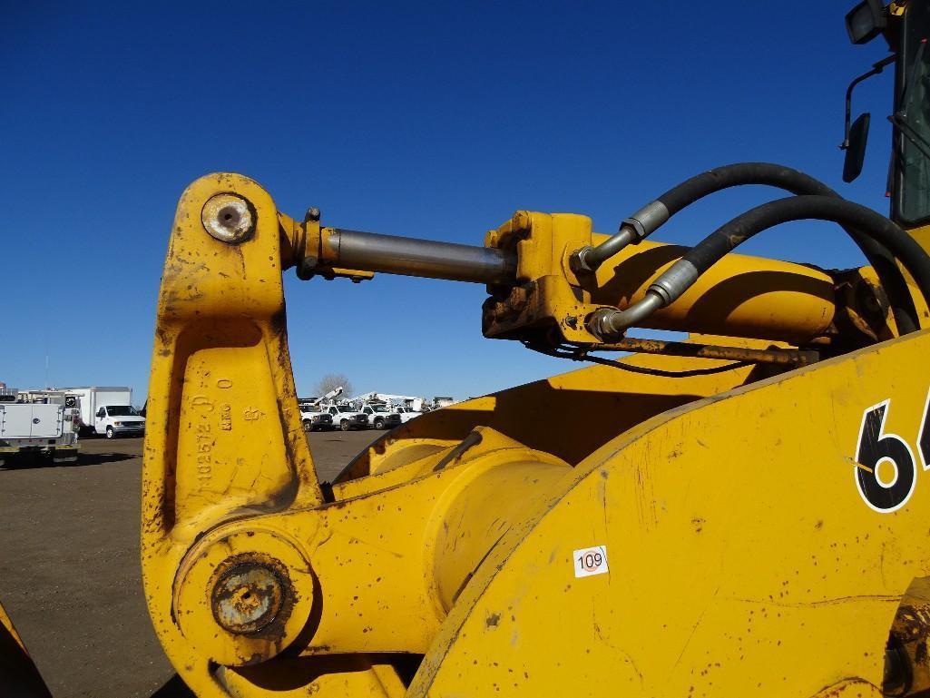 John Deere 644E Wheel Loader, Quick Coupler, 20.5-R25 Tires, County Unit, Hour Meter Reads: 13,685,