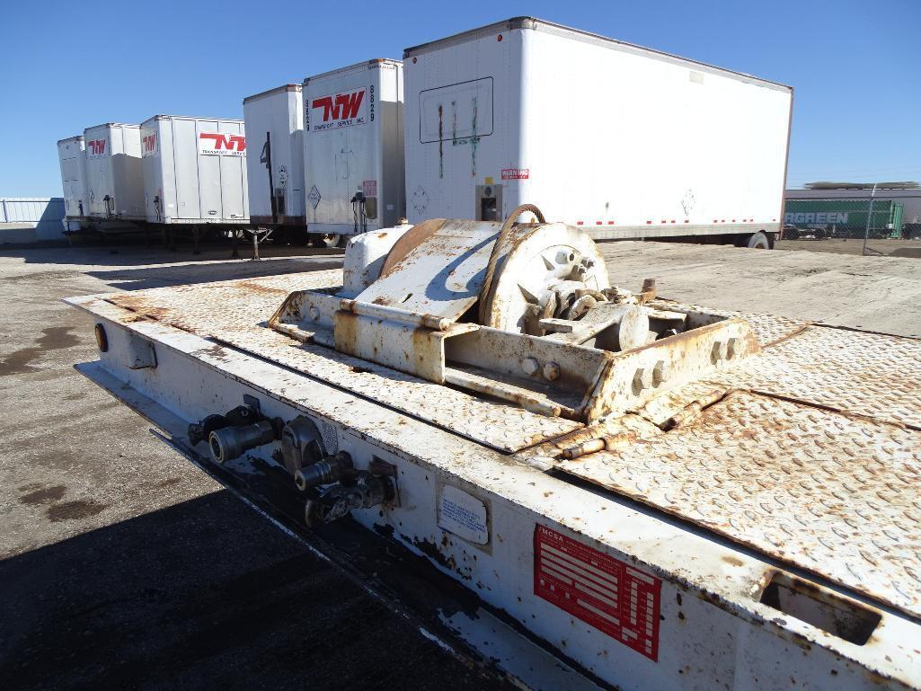 1999 TRAIL-EZE DHT7046 T/A Hydraulic Tail Trailer, 48' x 102in, 38' Lower Deck, 10' Upper Deck, Air